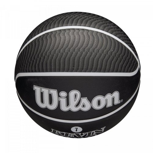 Мяч баскетбольный Wilson NBA PLAYER ICON OUTDOOR BSKT DURANT SZ7 чёрный/белый/серый 7
