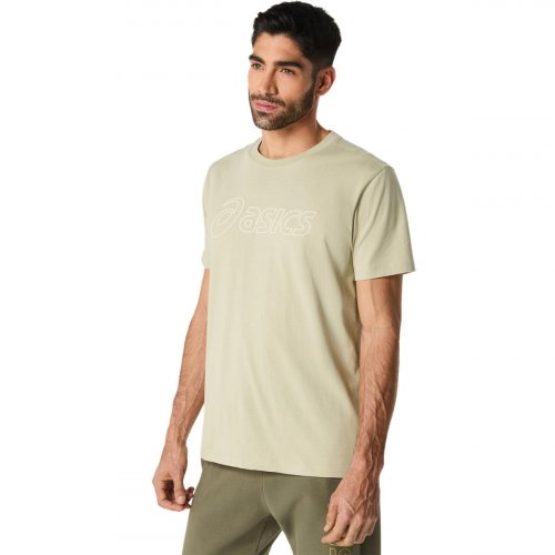 Футболка ASICS LOGO SS TEE муж. бежевый S