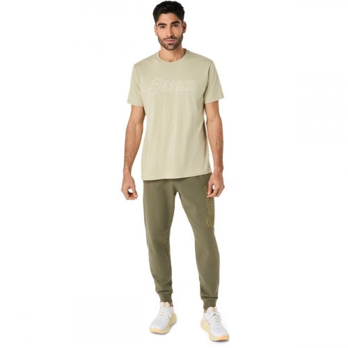 Футболка ASICS LOGO SS TEE муж. бежевый S