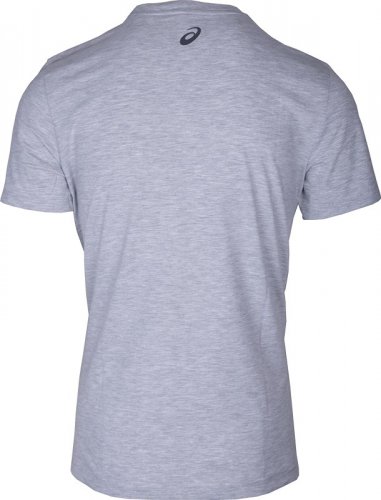 Футболка ASICS CHEST LOGO SS TEE муж. серый L