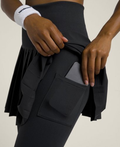 Тайтсы Wilson жен. MIDTOWN SKIRTY TIGHT BLACK чёрный SM