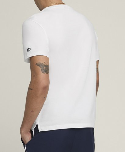 Футболка Wilson чол. UNISEX TEAM GRAPHIC TEE WHITE білий MD