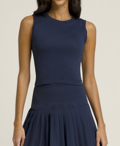Майка Wilson жен. PRO SEAMLESS TANK NAVY синий XS