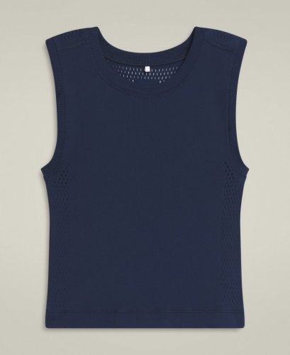 Майка Wilson жен. PRO SEAMLESS TANK NAVY синий XS