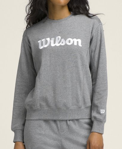 Кофта Wilson жін. TEAM CREWNECK MEDIUM GRAY сірий LG
