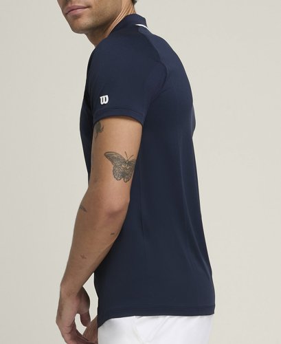 Поло Wilson муж. TEAM SEAMLESS POLO 2.0 NAVY синий LG