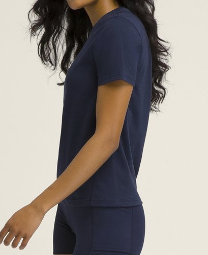 Футболка Wilson жін. TEAM GRAPHIC TEE CLASSIC NAVY синій MD
