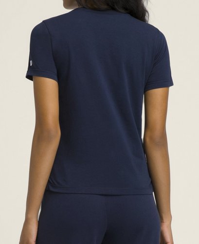 Футболка Wilson жін. TEAM GRAPHIC TEE CLASSIC NAVY SCRIPT синій LG