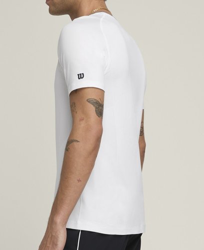 Футболка Wilson муж. TEAM SEAMLESS CREW WHITE белый SM