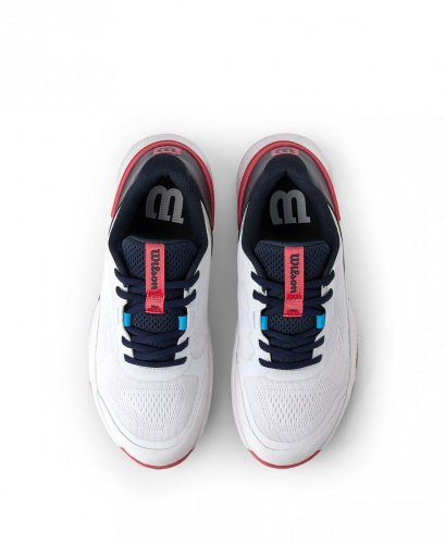 Кроссовки Wilson жен. INTRIGUE PRO WH/NAVY белый/синий 9.5US