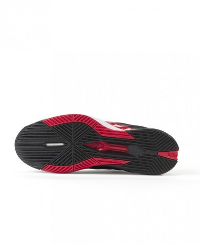Кроссовки Wilson муж. RUSH PRO 4.5 BK/RD/WH чёрный/красный/белый 11.5US