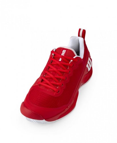 Кроссовки Wilson муж. RUSH PRO 4.5 CLAY RD/WH красный/белый 8.5US