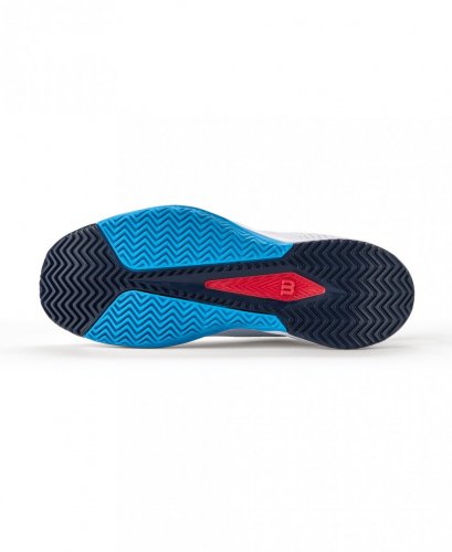 Кроссовки Wilson муж. RUSH PRO LITE OZ WH/BK белый/чёрный 10.5US