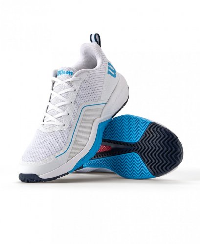Кроссовки Wilson муж. RUSH PRO LITE OZ WH/BK белый/чёрный 10.5US