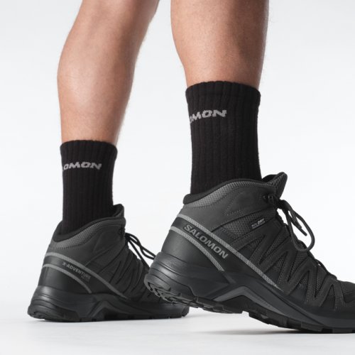 Ботинки Salomon X-ADVENTURE RECON MID GTX муж. черный 11,5