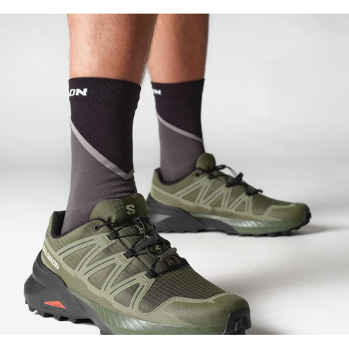 Кроссовки Salomon SPEEDCROSS PEAK муж. зеленый 10,5