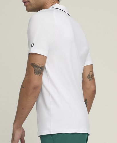 Поло Wilson муж. TEAM SEAMLESS POLO 2.0 WHITE белый LG