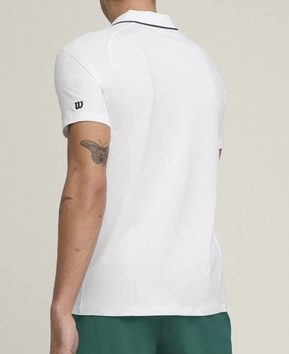 Поло Wilson муж. TEAM SEAMLESS POLO 2.0 WHITE белый LG