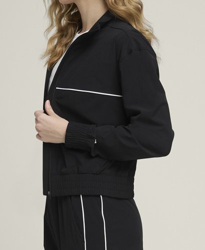 Кофта Wilson жен. TEAM WARM-UP JACKET BLACK чёрный SM