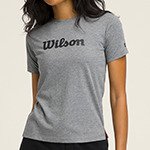 Футболка Wilson жен. TEAM GRAPHIC TEE MEDIUM GRAY сірий SM