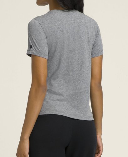 Футболка Wilson жен. TEAM GRAPHIC TEE MEDIUM GRAY сірий SM