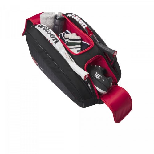 Чехол Wilson BELA V3 PADEL RACKET BAG BK/RD Черный