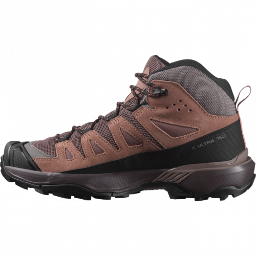 Ботинки Salomon X ULTRA 360 LTR MID GTX жен. бордовый 4,5