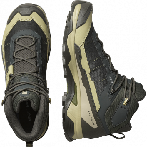 Ботинки Salomon X ULTRA 5 MID GTX муж. зеленый 8