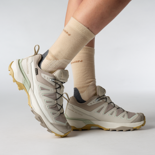 Кроссовки Salomon X ULTRA 360 EDGE GTX жен. бежевый 4,5