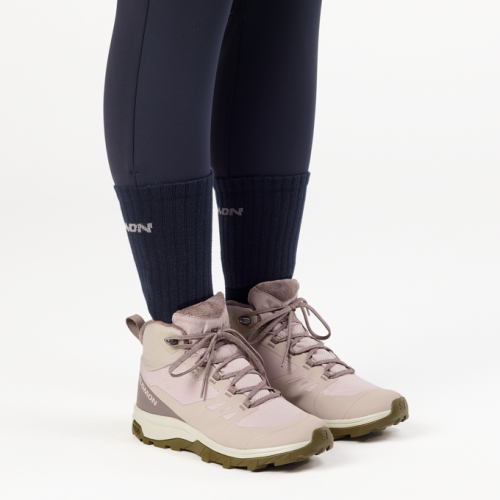 Ботинки Salomon OUTSNAP CSWP жен. розовый 4,5