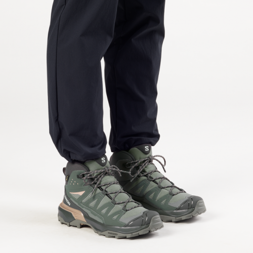 Ботинки Salomon X ULTRA 360 MID GTX жен. зеленый 6,5
