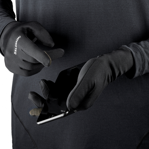 Перчатки Salomon GLOVES CROSS WARM GLOVE уни. черный XS
