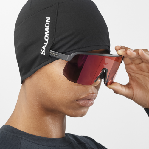 Шапка Salomon WINTER TRAINING BEANIE уни. черный OSFA