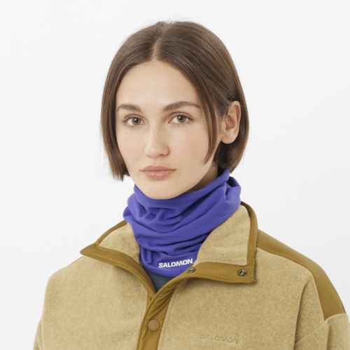 Пов'язка на голову Salomon RS WARM TUBE уні. синій OSFA