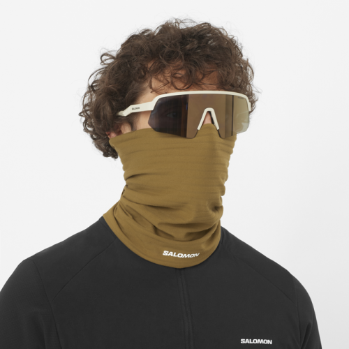 Повязка на голову Salomon RS WARM TUBE уни. коричневый OSFA