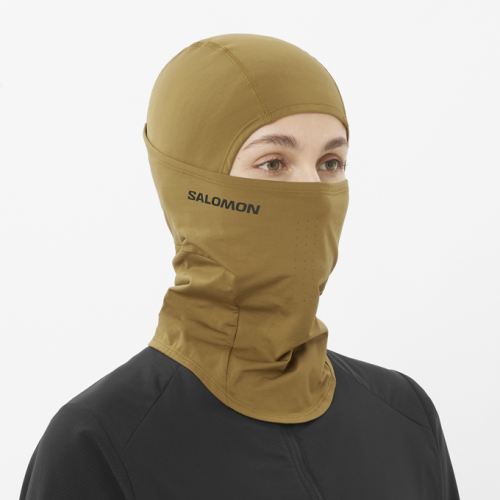 Шапка Salomon ABSOLUTE BALACLAVA уні. коричневий OSFA