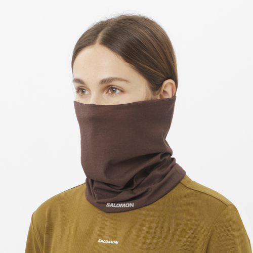 Баф Salomon CROSS NECK&HEAD TUBE уни. коричневый NS