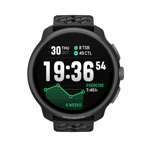 Часы SUUNTO RACE 2 TITANIUM BLACK черный