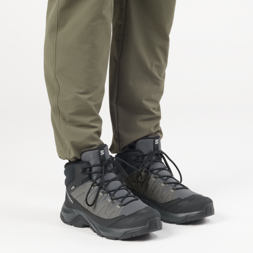 Ботинки Salomon X-ADVENTURE COLDRUSH WP муж. серый 9,5