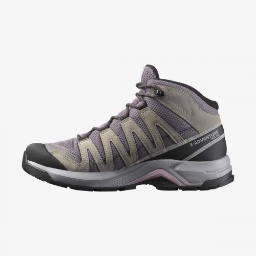 Ботинки Salomon X-ADVENTURE RECON MID GTX W жен. серый 7,5