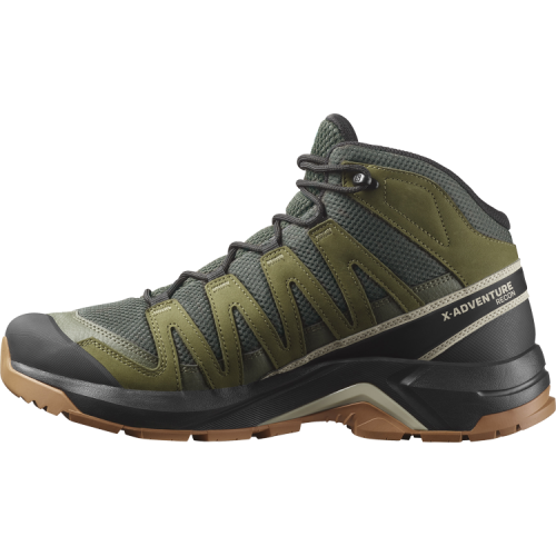 Ботинки Salomon X-ADVENTURE RECON MID GTX муж. зеленый 10
