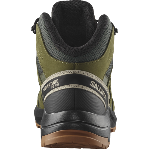 Ботинки Salomon X-ADVENTURE RECON MID GTX муж. зеленый 10