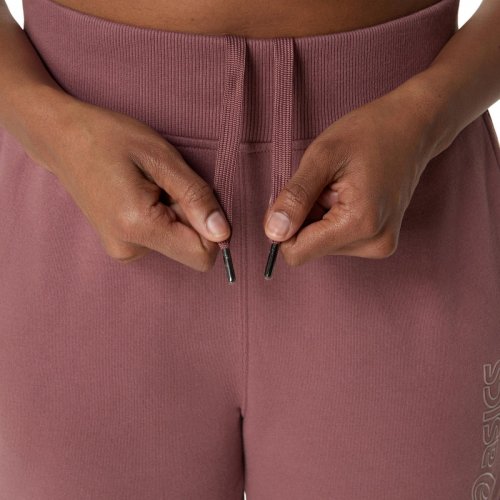 Штани ASICS ASICS LOGO SWEATPANT жін. бордовий XS