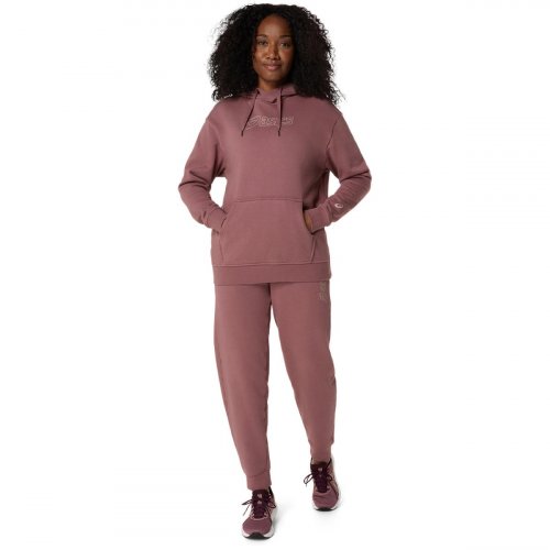 Брюки ASICS ASICS LOGO SWEATPANT жен. бордовый S