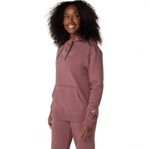 Толстовка ASICS ASICS LOGO OTH HOODIE жен. бордовый XS