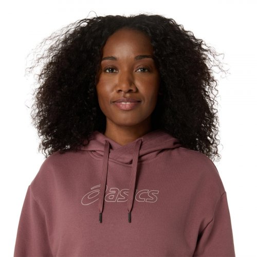 Толстовка ASICS ASICS LOGO OTH HOODIE жен. бордовый XS