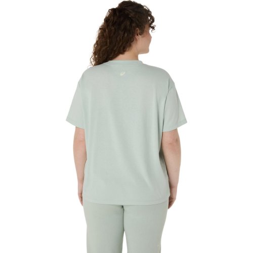 Футболка ASICS ASICS LOGO TEE жен. зеленый S