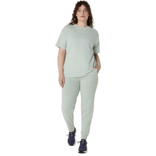 Футболка ASICS ASICS LOGO TEE жен. зеленый S