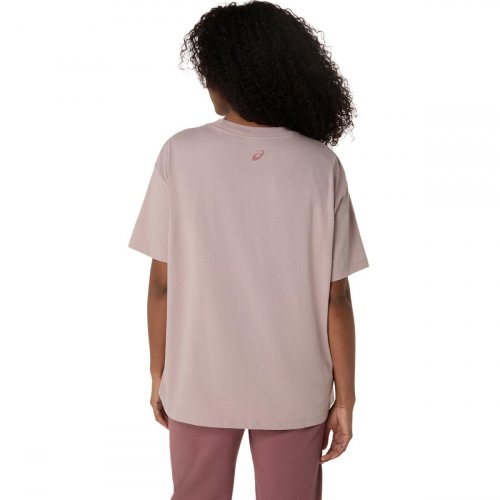 Футболка ASICS ASICS LOGO TEE жен. розовый S