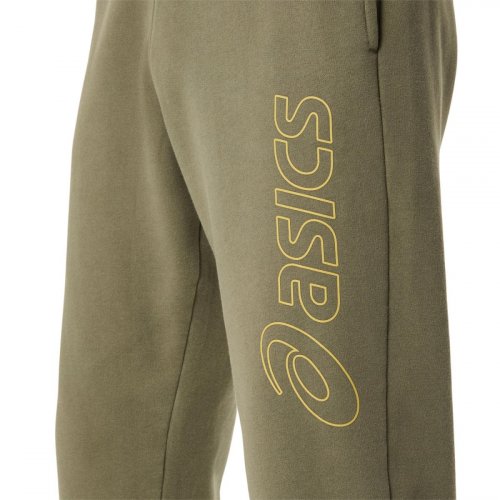 Брюки ASICS ASICS LOGO SWEATPANT муж. зеленый S